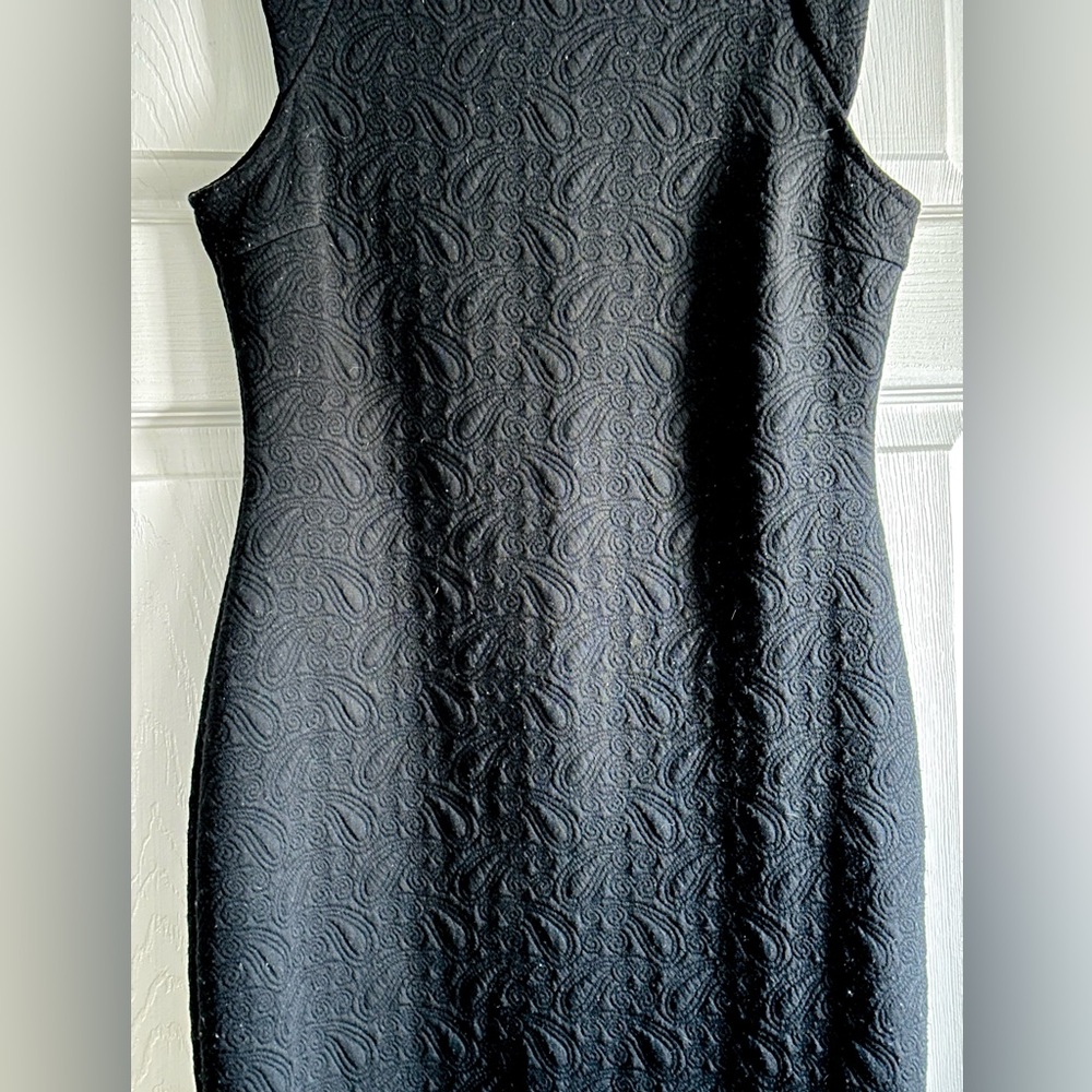 LAST CHANCE* DONATING Connection 18 Black Textured Mini Dress